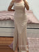 Mermaid Sparkly Off Shoulder Long Evening Prom Dresses, Custom Prom Dress, YD0131