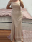 Mermaid Sparkly Off Shoulder Long Evening Prom Dresses, Custom Prom Dress, YD0131