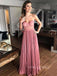 Sweetheart A-line Formal Long Evening Prom Dresses, YD0238